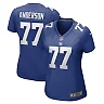 Zennovawear Women's New York Giants Jack Anderson Royal Game Player Jersey
