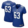 Zennovawear Women's New York Giants Jake Kubas Royal Game Jersey
