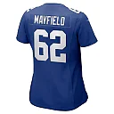 Zennovawear Women's New York Giants Jalen Mayfield Royal Game Jersey