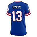 Zennovawear Women's New York Giants Jalin Hyatt Royal Team Game Jersey