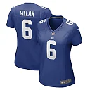 Zennovawear Women's New York Giants Jamie Gillan Royal Game Player Jersey