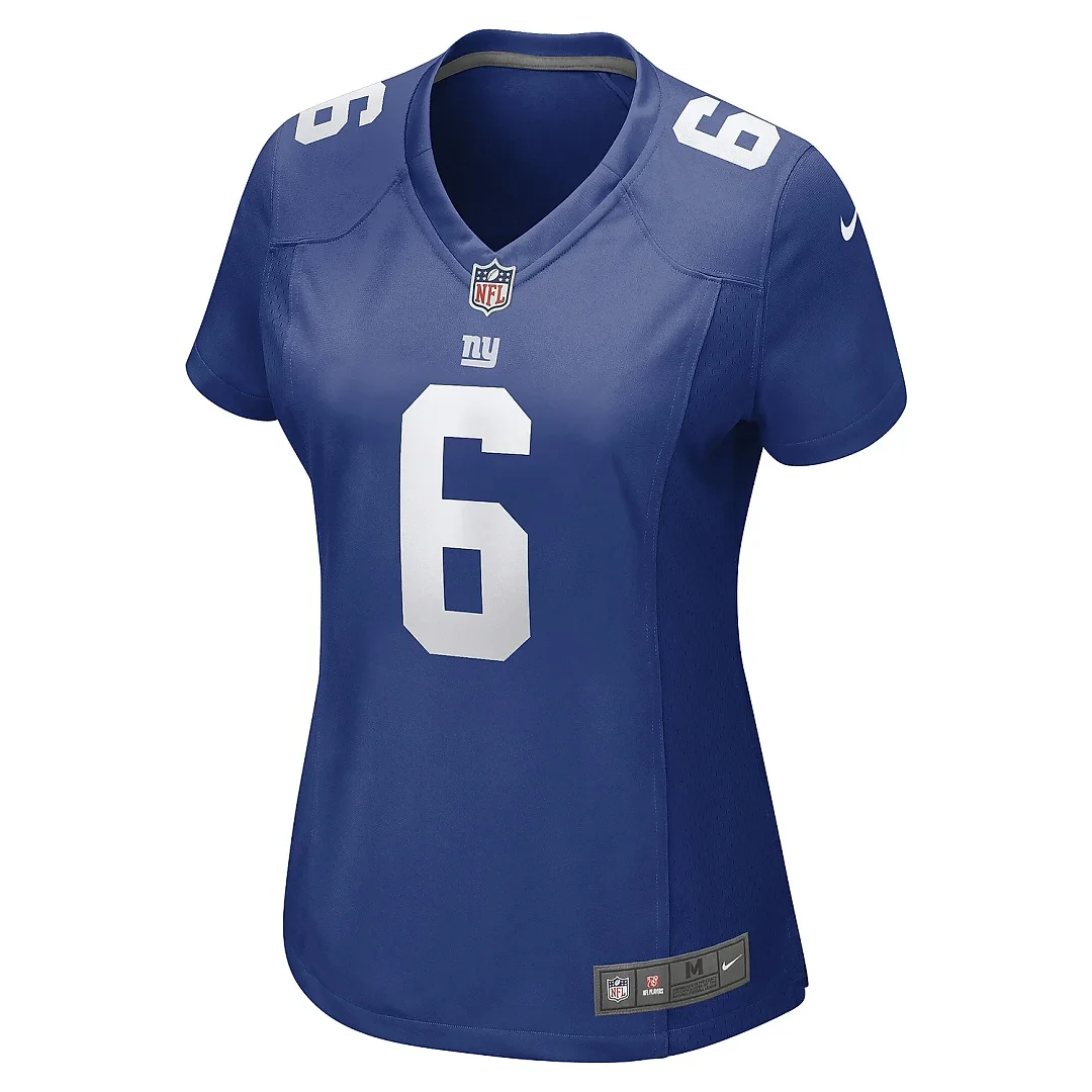 Zennovawear Women's New York Giants Jamie Gillan Royal Game Player Jersey