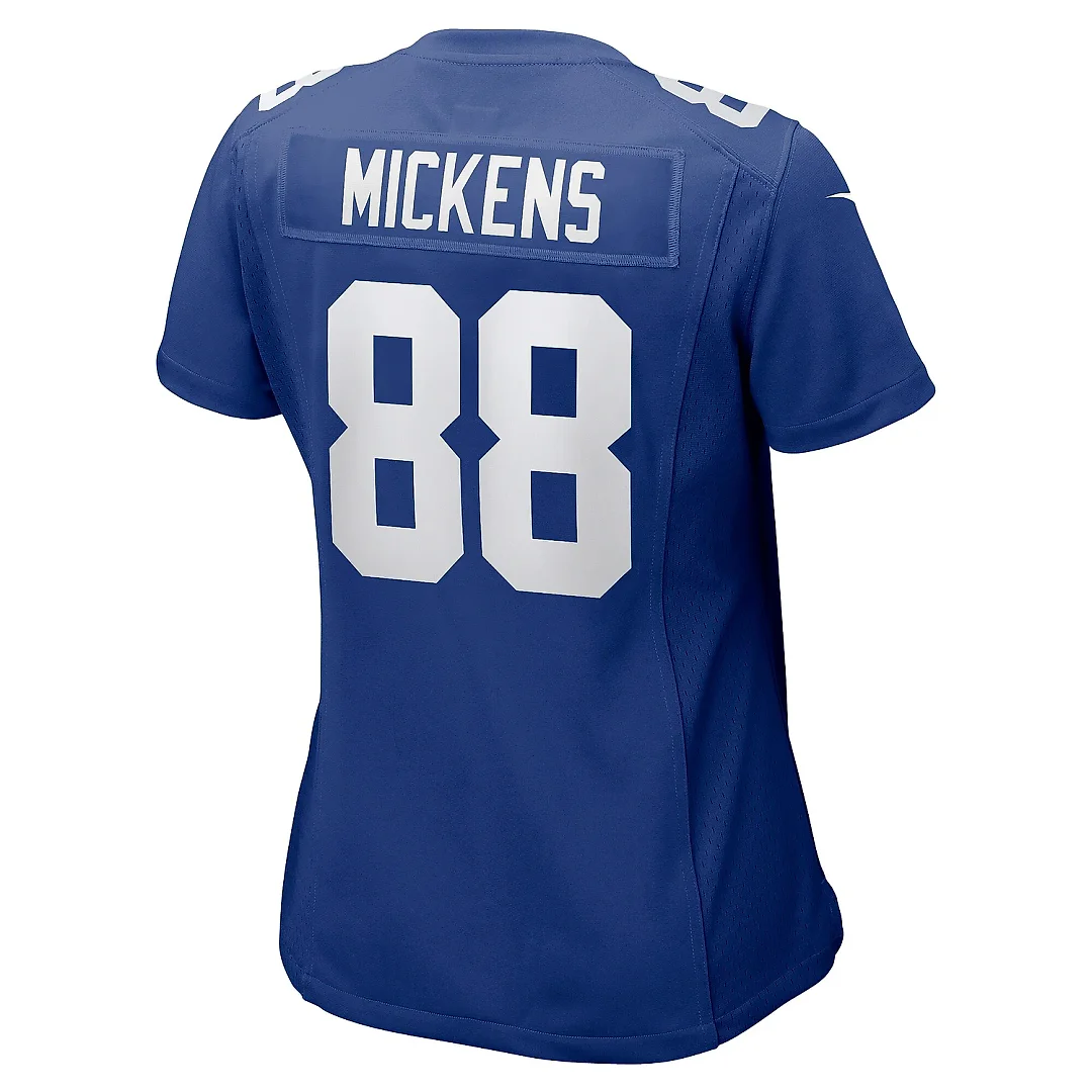 Zennovawear Women's New York Giants Jaydon Mickens Royal Team Game Jersey