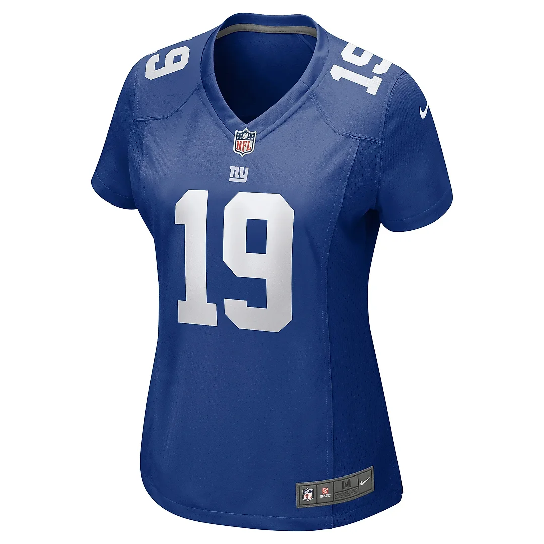 Zennovawear Women's New York Giants Jeff Smith Royal Women's All Player Jersey