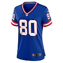 Zennovawear Women's New York Giants Jeremy Shockey Royal Classic Retired Player Game Jersey