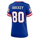 Zennovawear Women's New York Giants Jeremy Shockey Royal Classic Retired Player Game Jersey