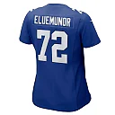 Zennovawear Women's New York Giants Jermaine Eluemunor Royal Game Jersey