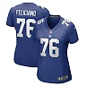 Zennovawear Women's New York Giants Jon Feliciano Royal Game Player Jersey