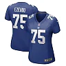 Zennovawear Women's New York Giants Joshua Ezeudu Royal Game Player Jersey