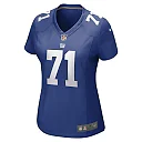 Zennovawear Women's New York Giants Justin Ellis Royal Game Player Jersey
