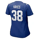 Zennovawear Women's New York Giants Kaleb Hayes Royal Game Jersey