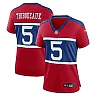 Zennovawear Women's New York Giants Kayvon Thibodeaux Century Red Alternate Player Game Jersey
