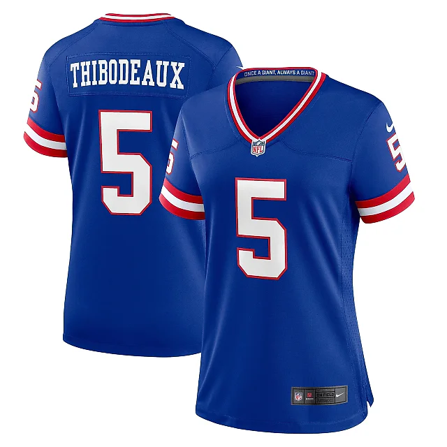 Zennovawear Women's New York Giants Kayvon Thibodeaux Royal Player Jersey
