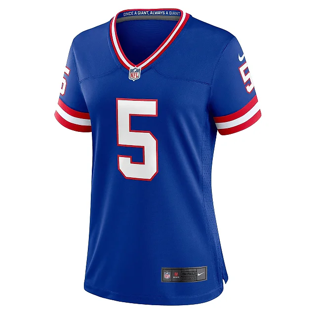 Zennovawear Women's New York Giants Kayvon Thibodeaux Royal Player Jersey