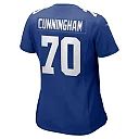 Zennovawear Women's New York Giants Korey Cunningham Royal Home Game Player Jersey