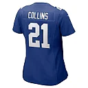 Zennovawear Women's New York Giants Landon Collins Royal Home Game Player Jersey