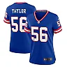 Zennovawear Women's New York Giants Lawrence Taylor Royal Classic Retired Player Game Jersey