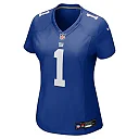 Zennovawear Women's New York Giants Malik Nabers Royal Game Jersey