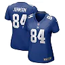 Zennovawear Women's New York Giants Marcus Johnson Royal Home Game Player Jersey