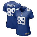 Zennovawear Women's New York Giants Nick Vannett Royal Home Game Player Jersey