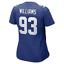 Zennovawear Women's New York Giants Nick Williams Royal Game Player Jersey