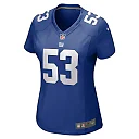 Zennovawear Women's New York Giants Oshane Ximines Royal Game Jersey