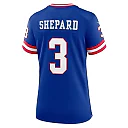 Zennovawear Women's New York Giants Sterling Shepard Royal Player Jersey