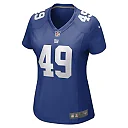 Zennovawear Women's New York Giants Tomon Fox Royal Game Player Jersey