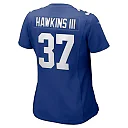 Zennovawear Women's New York Giants Tre Hawkins Royal Game Jersey