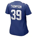 Zennovawear Women's New York Giants Trenton Thompson Royal Game Player Jersey