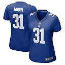 Zennovawear Women's New York Giants Tyler Nubin Royal Game Jersey