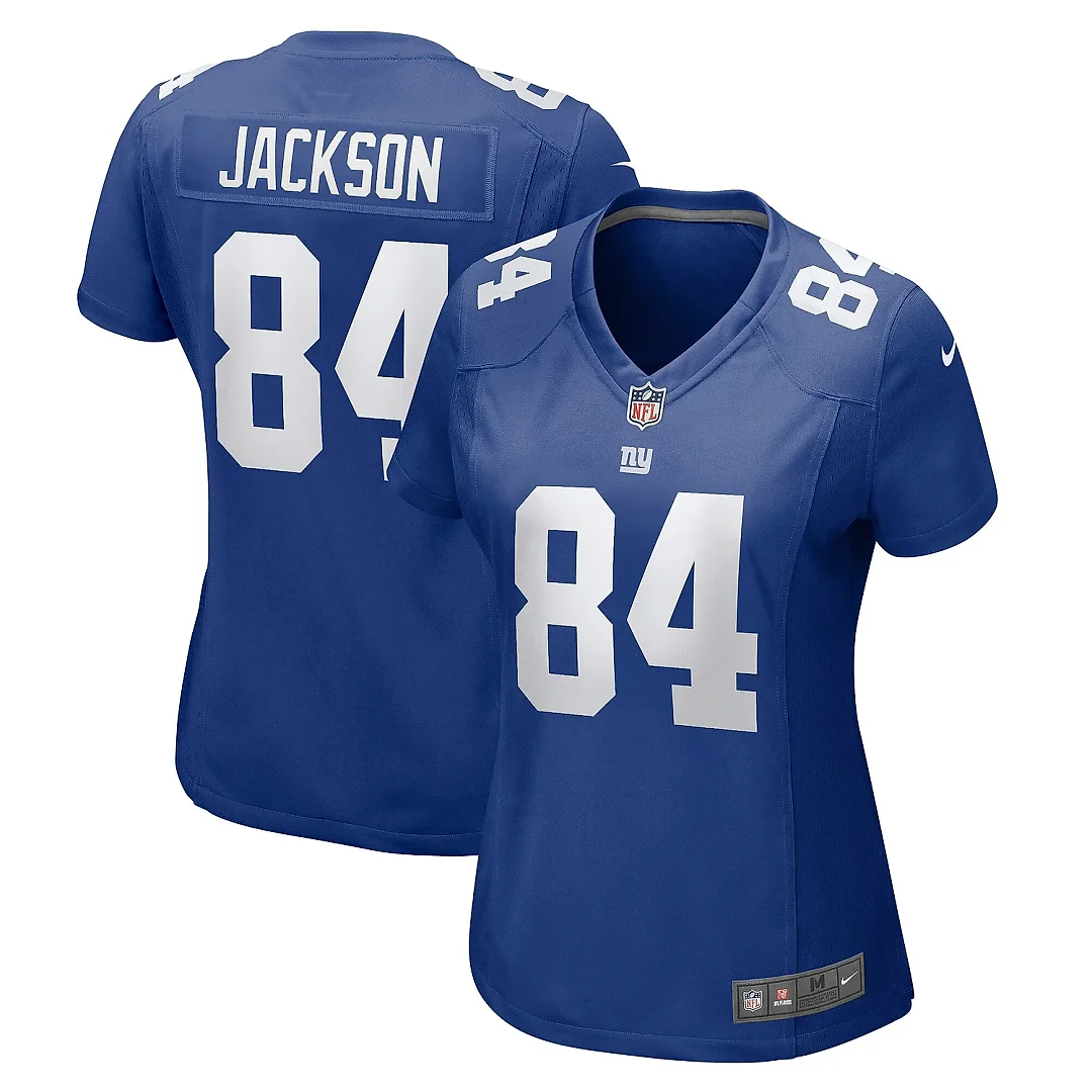 Zennovawear Women's New York Giants Tyree Jackson Royal Game Jersey