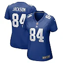 Zennovawear Women's New York Giants Tyree Jackson Royal Game Jersey