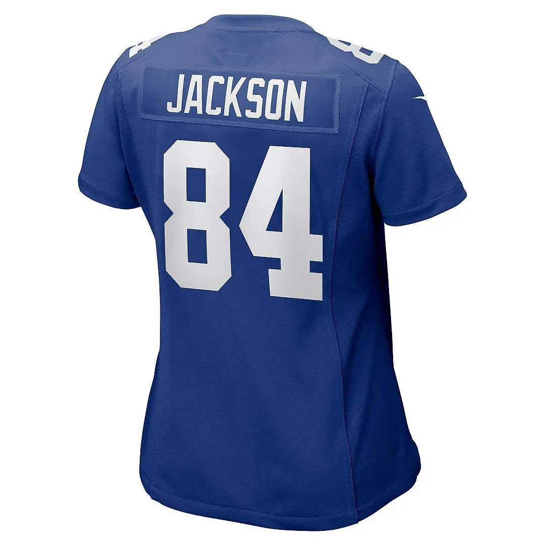 Zennovawear Women's New York Giants Tyree Jackson Royal Game Jersey