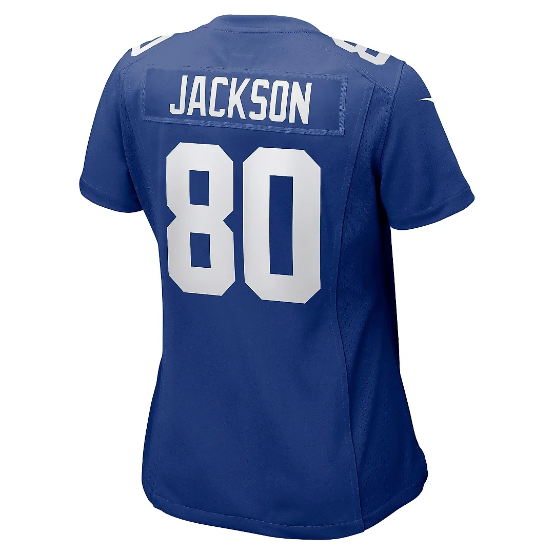 Zennovawear Women's New York Giants Tyree Jackson Royal Team Game Jersey