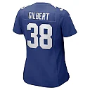 Zennovawear Women's New York Giants Zyon Gilbert Royal Game Player Jersey