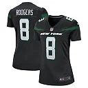 Zennovawear Women's New York Jets Aaron Rodgers Black Player Jersey