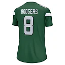 Zennovawear Women's New York Jets Aaron Rodgers Gotham Green Team Legend Player Performance Top