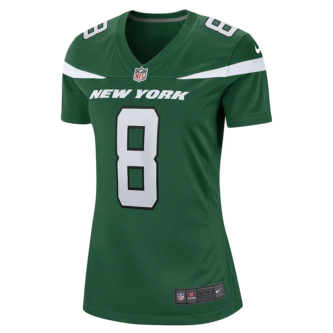 Zennovawear Women's New York Jets Aaron Rodgers Green Player Jersey