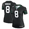 Zennovawear Women's New York Jets Aaron Rodgers Legacy Black Alternate Legend Player Performance Top