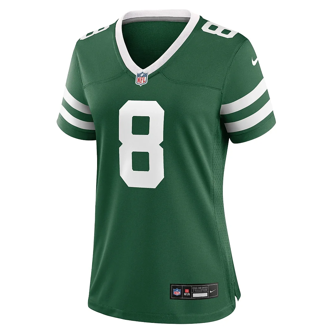 Zennovawear Women's New York Jets Aaron Rodgers Legacy Green Game Jersey