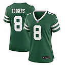 Zennovawear Women's New York Jets Aaron Rodgers Legacy Green Game Jersey