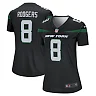 Zennovawear Women's New York Jets Aaron Rodgers Stealth Black Alternate Legend Player Performance Top