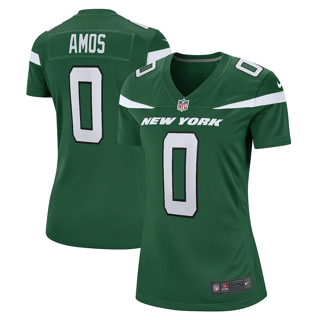 Zennovawear Women's New York Jets Adrian Amos Gotham Green Game Jersey