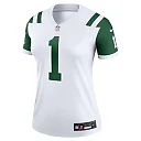 Zennovawear Women's New York Jets Ahmad Sauce Gardner Classic Alternate White Alternate Legend Player Performance Top