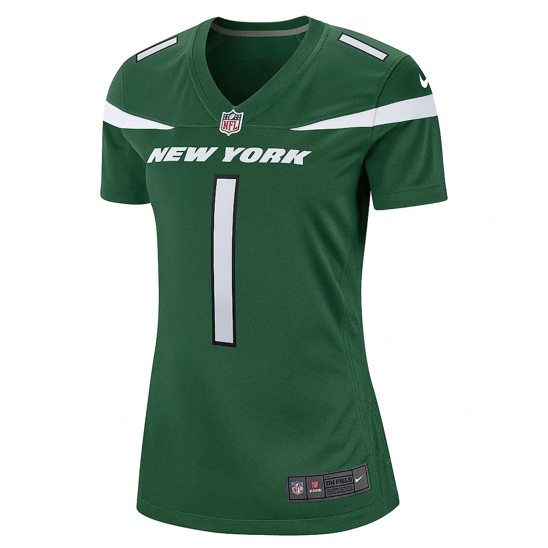 Zennovawear Women's New York Jets Ahmad Sauce Gardner Green Player Jersey