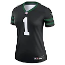 Zennovawear Women's New York Jets Ahmad Sauce Gardner Legacy Black Alternate Legend Player Performance Top