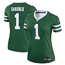 Zennovawear Women's New York Jets Ahmad Sauce Gardner Legacy Green Legend Player Performance Top