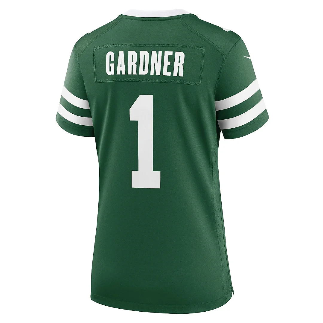 Zennovawear Women's New York Jets Ahmad Sauce Gardner Legacy Green Game Jersey