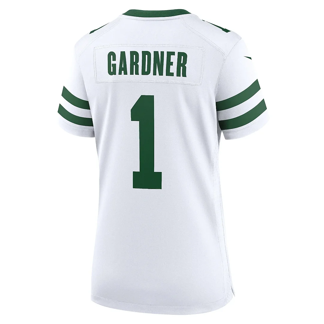 Zennovawear Women's New York Jets Ahmad Sauce Gardner Legacy White Game Jersey